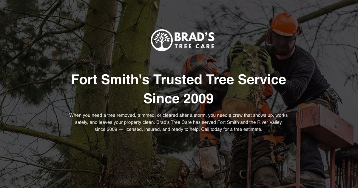 Brad's Tree Care logo